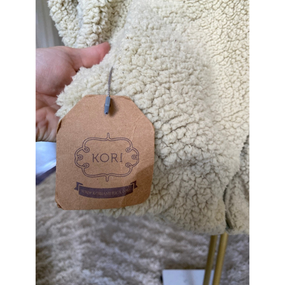 Kori Fleece Sherpa Jacket Reversible Buttery Soft Ski Snow Bunny Winter Cozy S - Picture 6 of 10